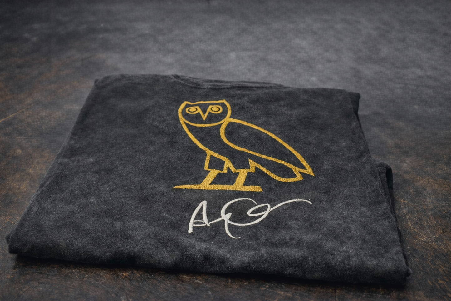 Drake OVO Owl Embroidered T-Shirt – Premium Oversized Hip-Hop Streetwear Tee