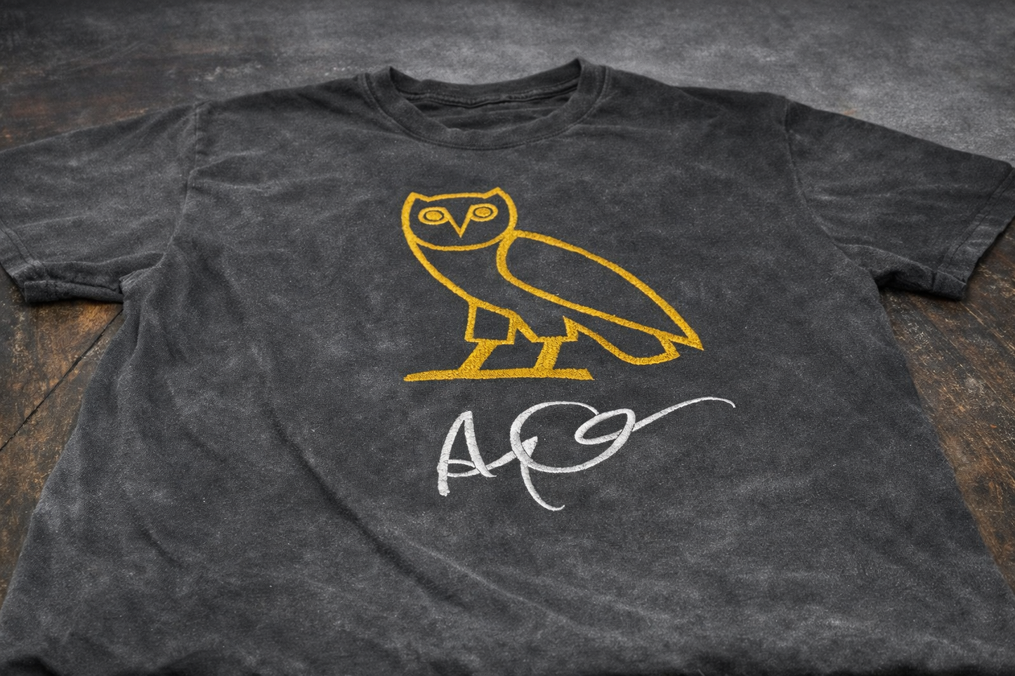 Drake OVO Owl Embroidered T-Shirt – Premium Oversized Hip-Hop Streetwear Tee