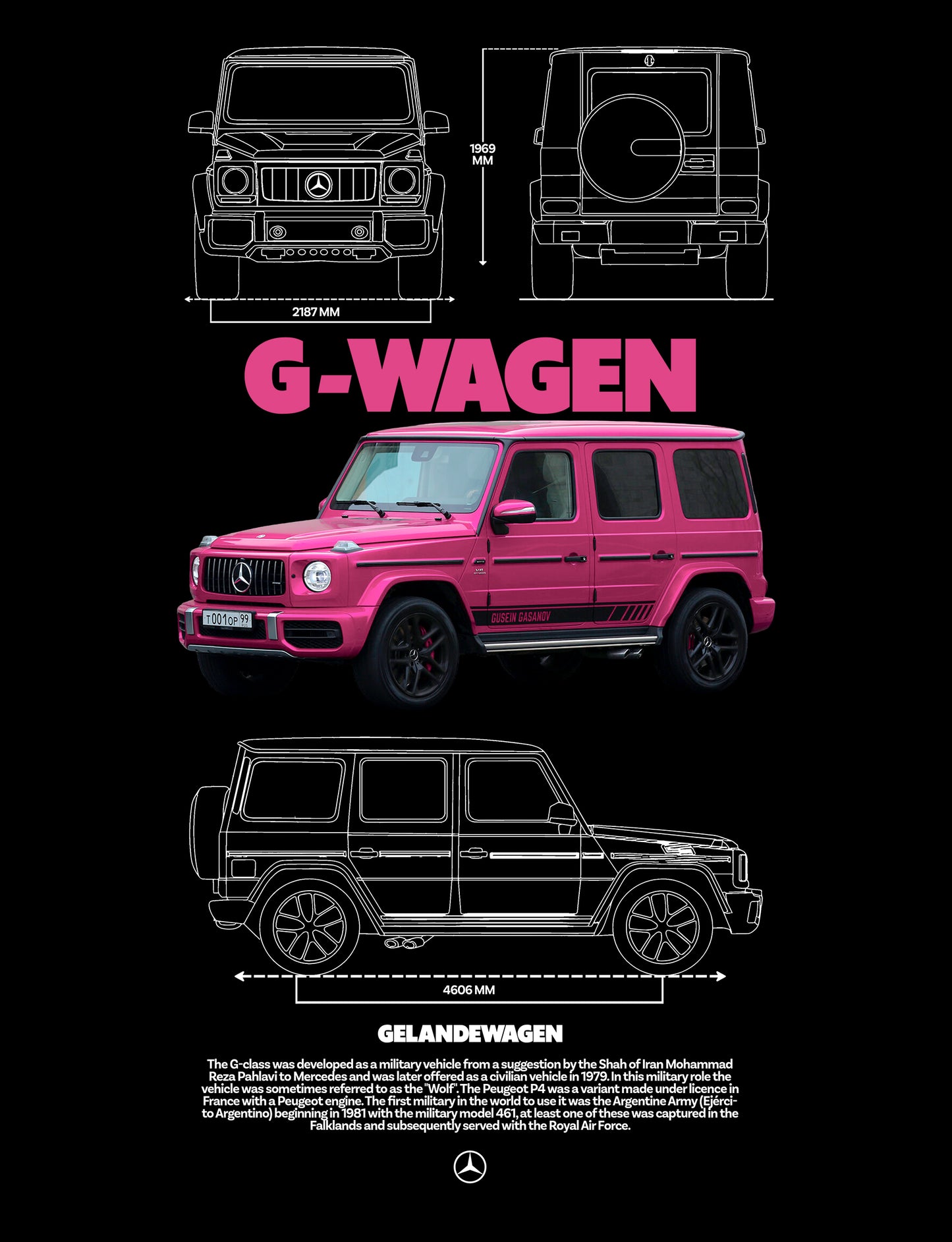 G Wagon PNG | Transparent Background Digital Download | DTF T-Shirt Graphic