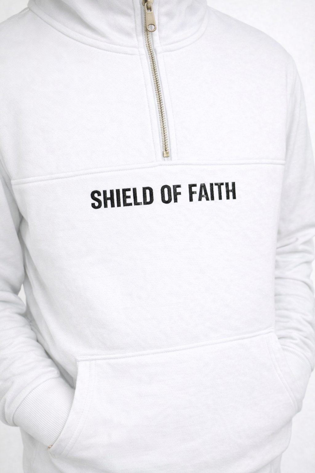Armor of God QuarterZip - Shield of Faith