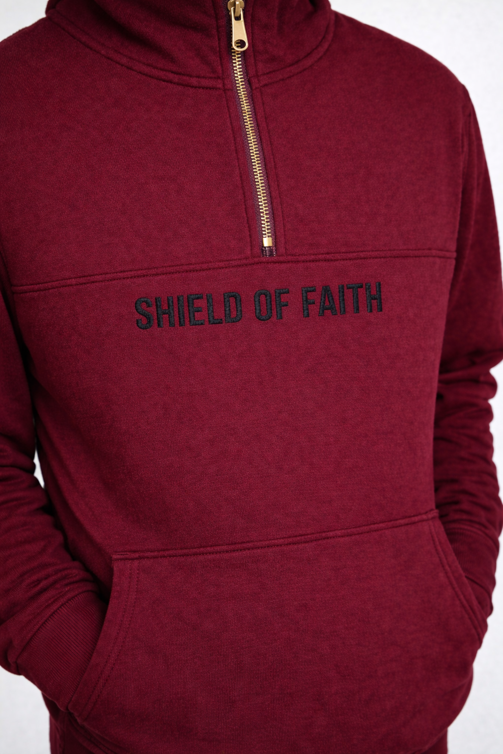 Armor of God QuarterZip - Shield of Faith