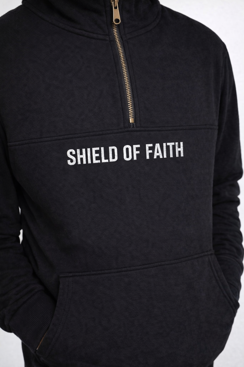 Armor of God QuarterZip - Shield of Faith